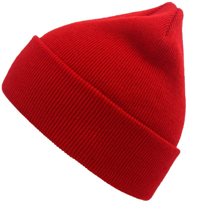 MaxNova Men's Red Beanie - Image 1
